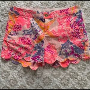 Lilly Pulitzer Buttercup Size 4 Shorts